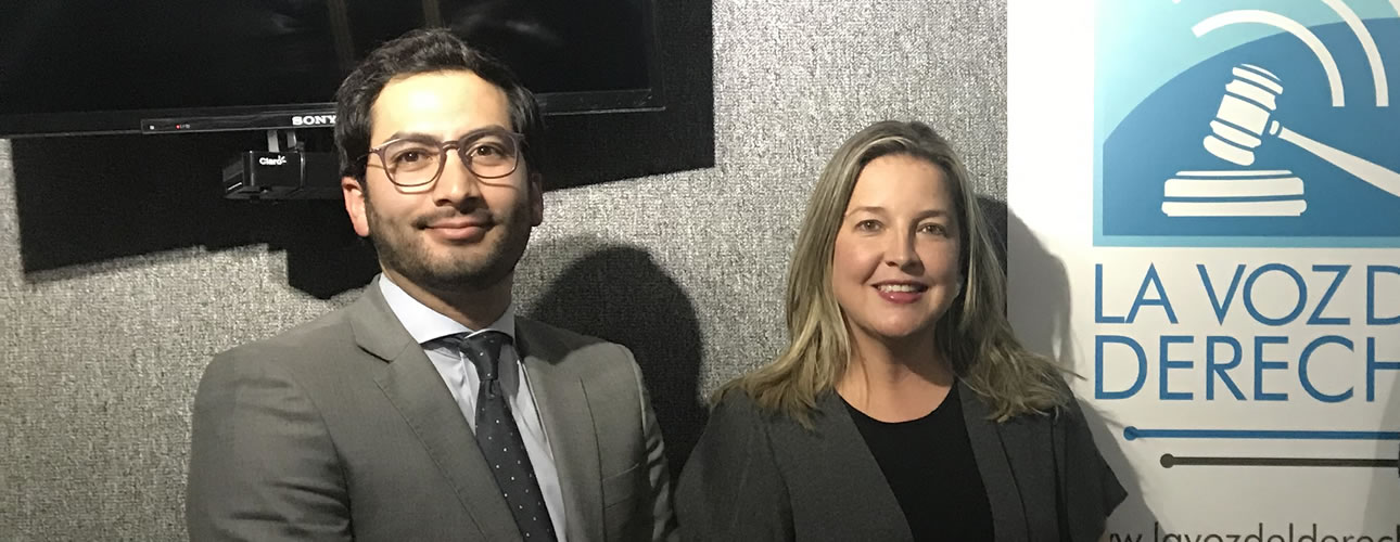 Felipe Abello de Abello Abogados con Mónica Ramírez de la Delegatura para la Propiedad Industrial